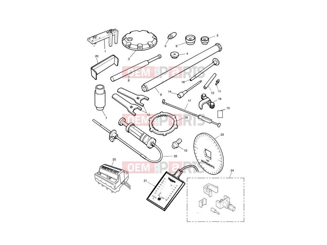 Triumph 2002 TROPHY 29156 > Service Tools