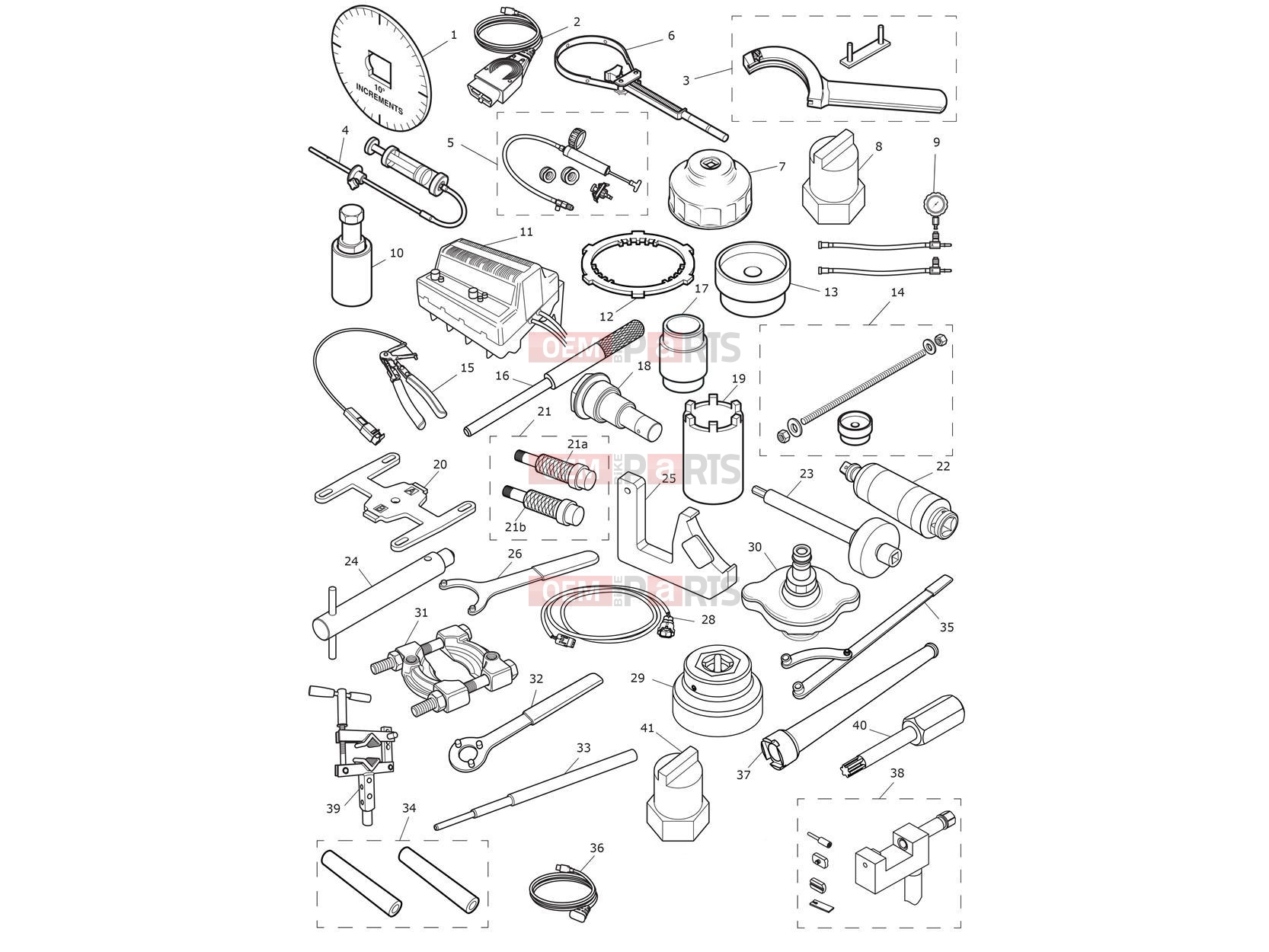 Triumph 2019 SPEED TWIN Service Tools