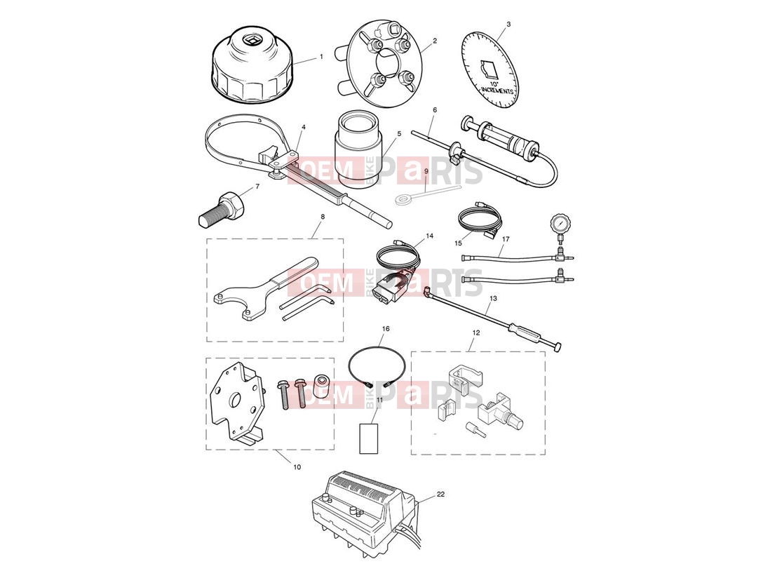Triumph 2009 SCRAMBLER EFI Service Tools