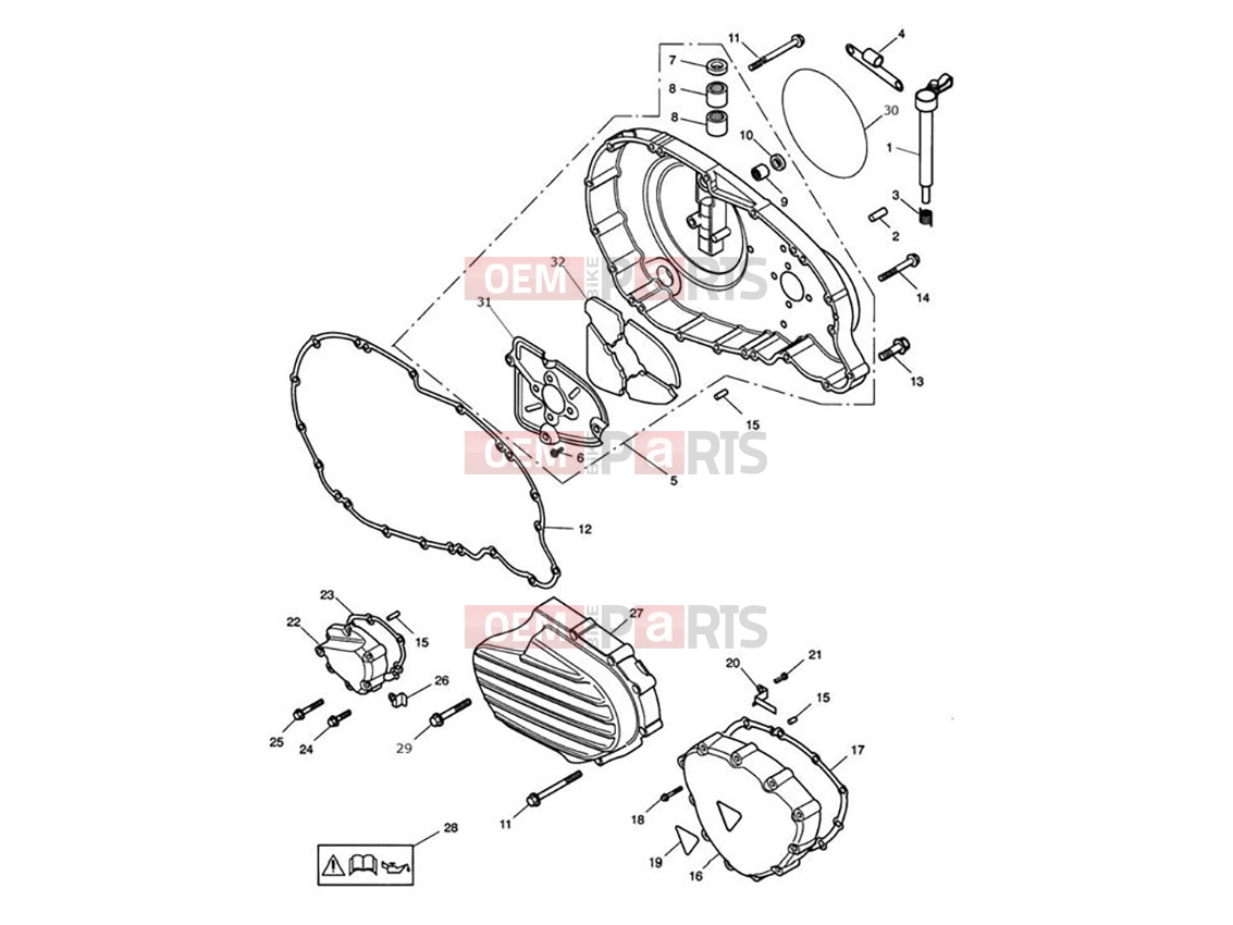 Triumph 2014 AMERICA EFI Engine Covers