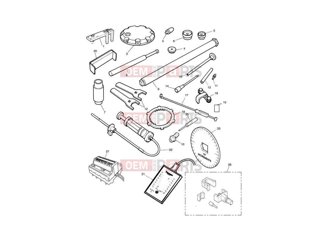 Triumph 2000 LEGEND TT Service Tools