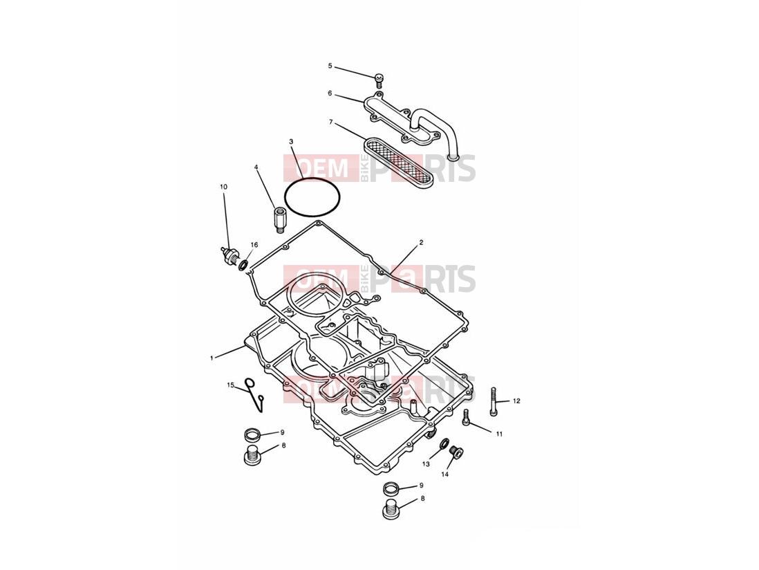 Triumph 2000 LEGEND TT Sump