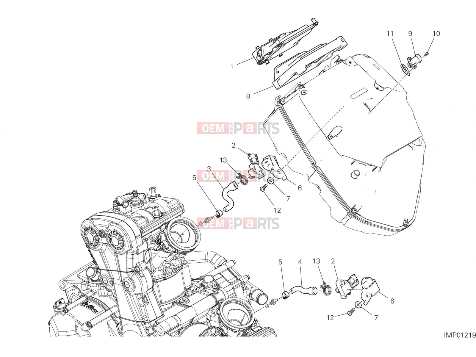 DUCATI 2023 Multistrada V2 ENGINE CONTROL UNIT