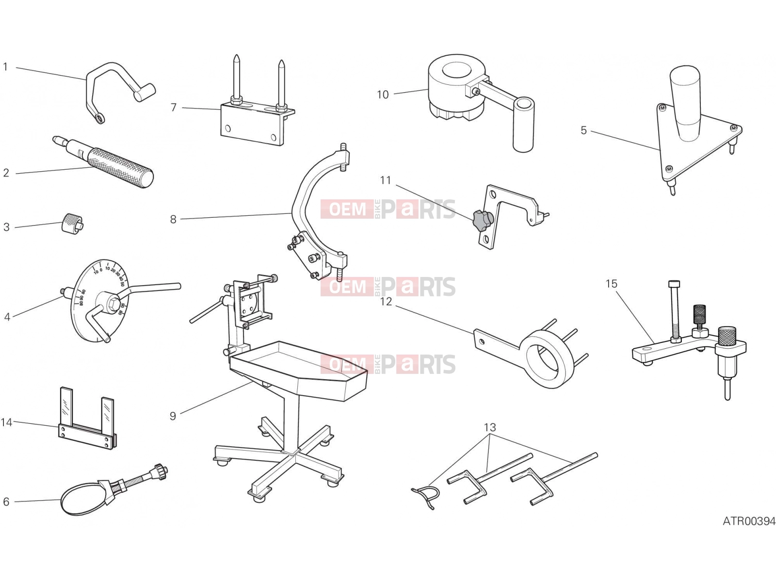 DUCATI 2019 Monster 1200 WORKSHOP SERVICE TOOLS, ENGINE [MOD:M 1200]