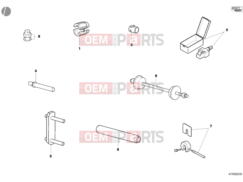 DUCATI 2002 Monster S4 WORKSHOP SERVICE TOOLS, FRAME » FRAME
