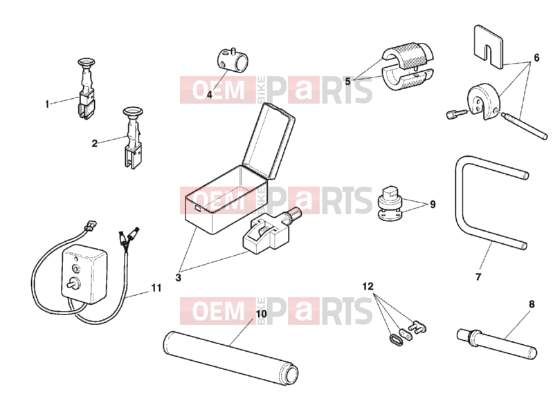 DUCATI 2002 Sporttouring ST4 WORKSHOP SERVICE TOOLS, FRAME » FRAME