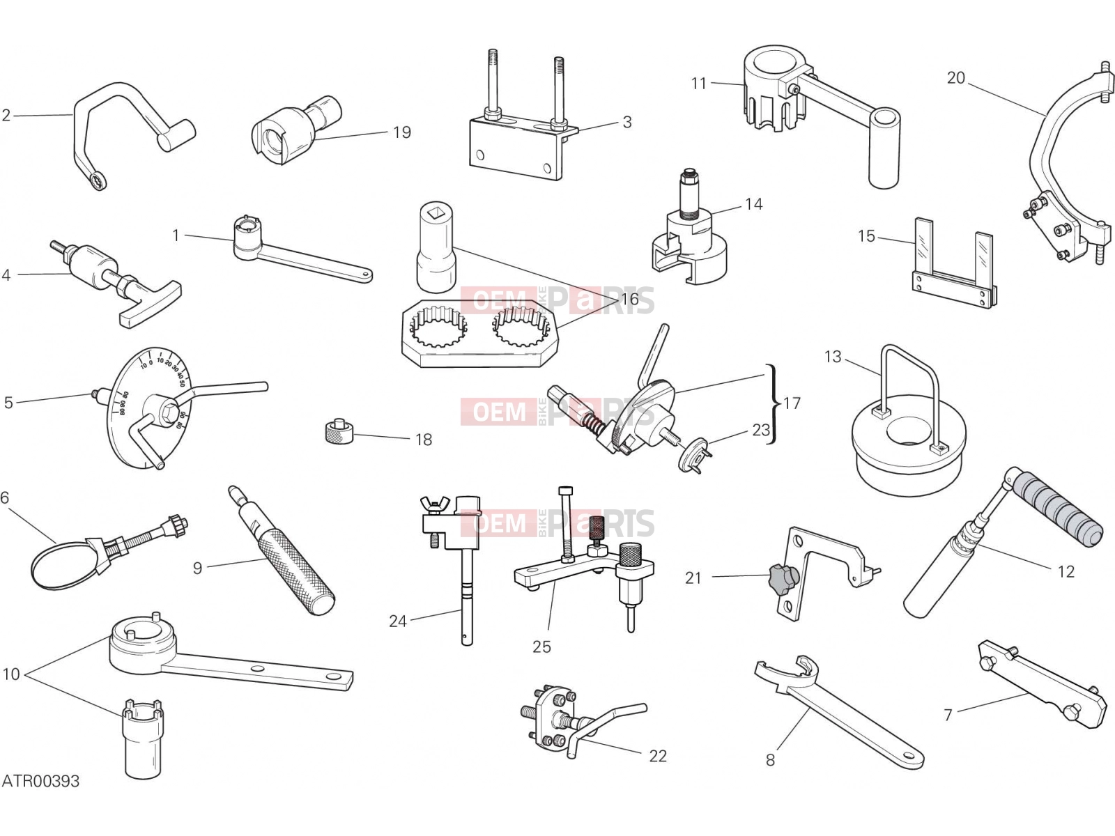 DUCATI 2022 Monster + WORKSHOP SERVICE TOOLS (ENGINE) [MOD:M937+]