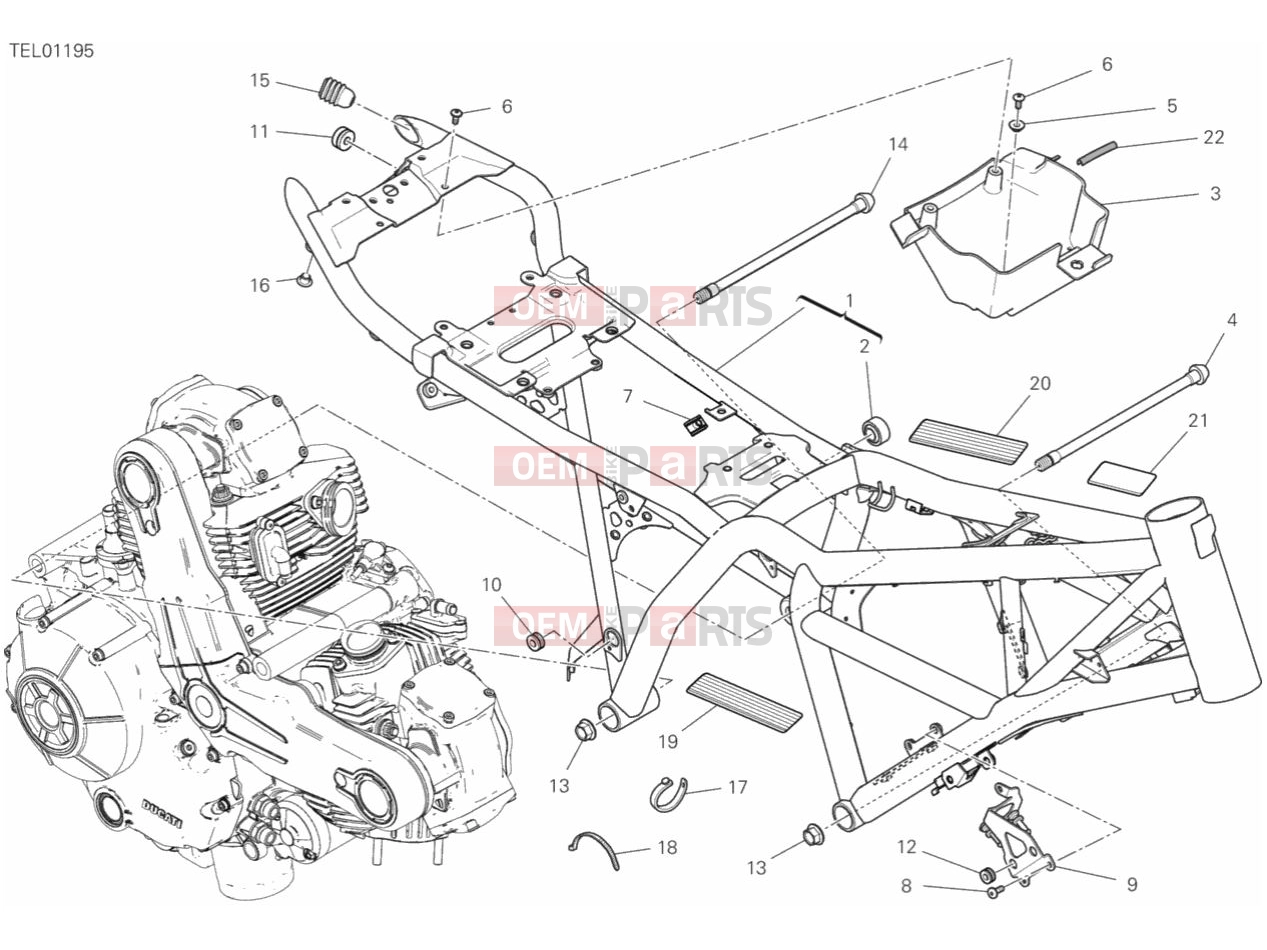 DUCATI 2019 Scrambler Icon FRAME