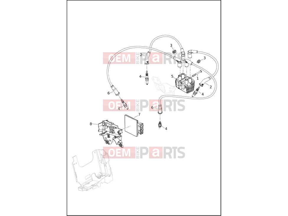 Harley-Davidson 2021 SOFTAIL SOFTAIL SOFTAIL STANDARD  - FXST ELECTRONIC CONTROL MODULE (ECM) AND COIL