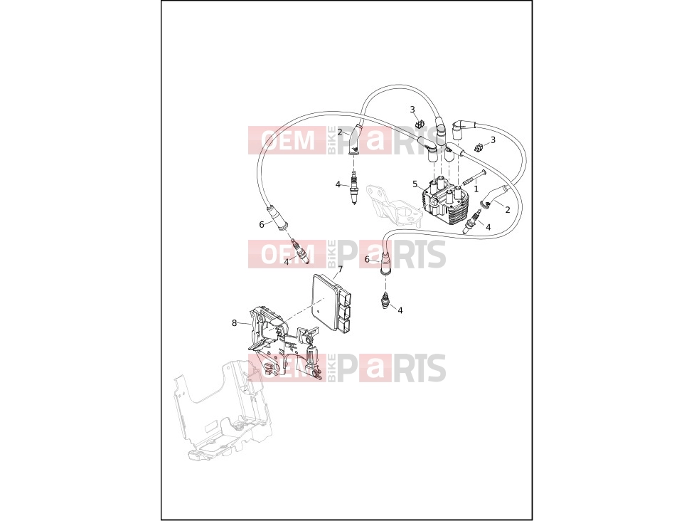 Harley-Davidson 2018 SOFTAIL SOFTAIL SLIM  - FLSL ELECTRONIC CONTROL MODULE (ECM) AND COIL