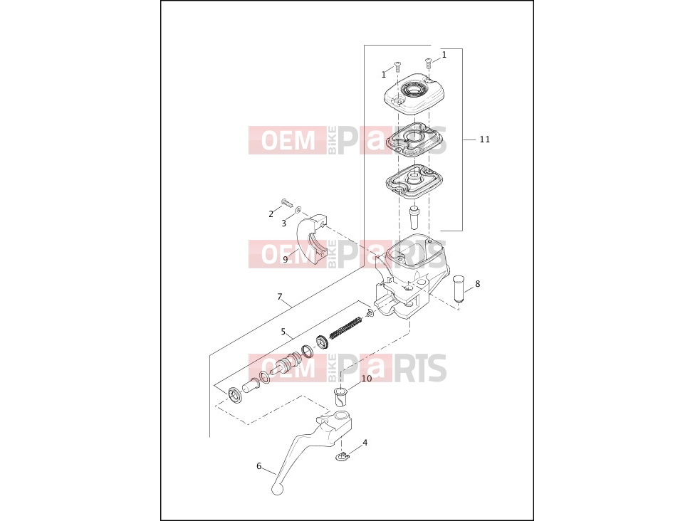 Harley-Davidson 2016 DYNA DYNA FAT BOB  - FXDF BRAKE CONTROL, FRONT