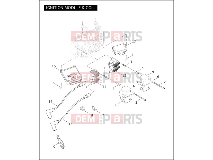 Harley-Davidson 2005 DYNA DYNA WIDE GLIDE  - FXDWGI IGNITION MODULE & COIL