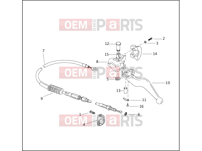 Harley-Davidson 2000 SOFTAIL SOFTAIL DEUCE  - FXSTD CLUTCH CONTROL