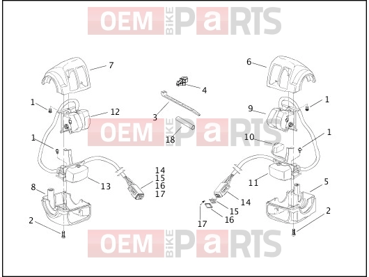 Harley-Davidson 2000 SOFTAIL SOFTAIL DEUCE  - FXSTD HANDLEBAR SWITCHES