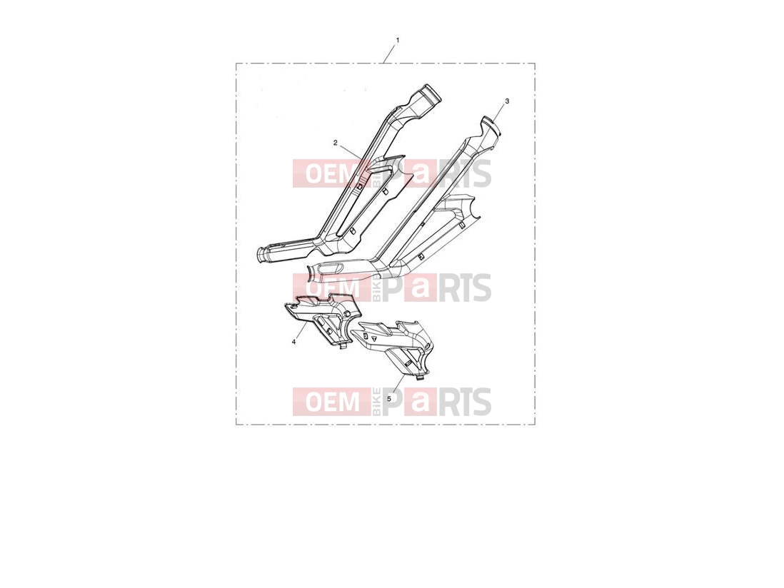 Triumph 2020 Tiger 800 XRT Frame Protector Kit