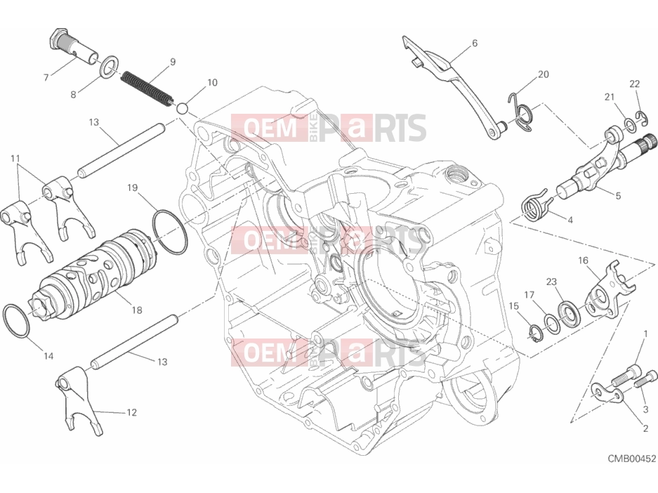 DUCATI 2017 Scrambler Icon SHIFT CAM - FORK
