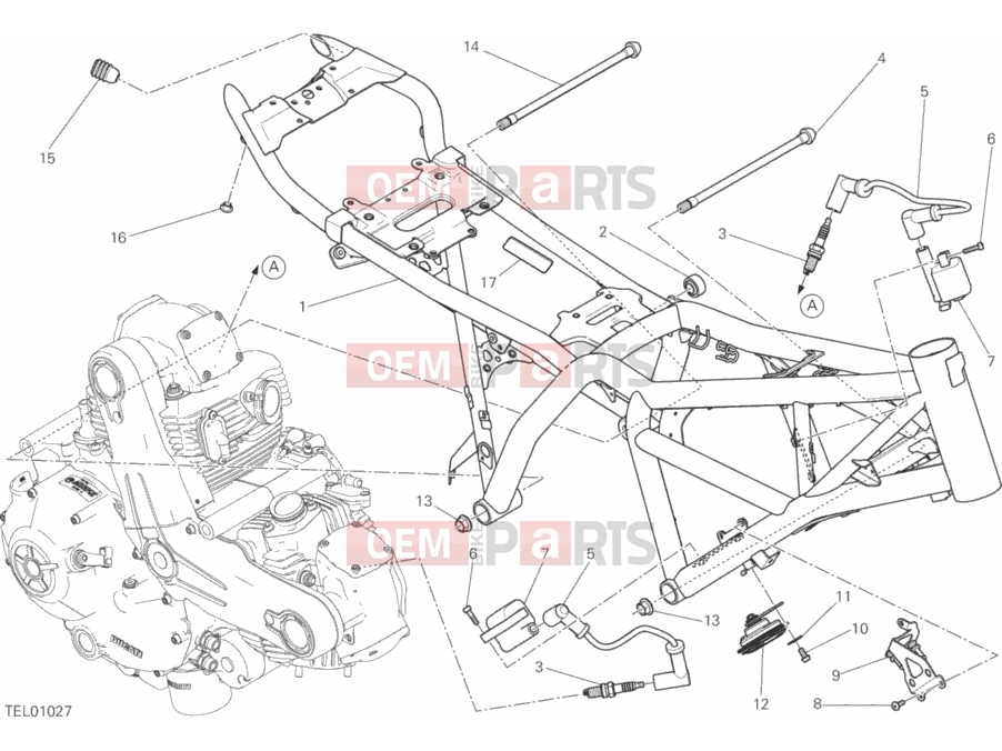 DUCATI 2017 Scrambler Icon FRAME