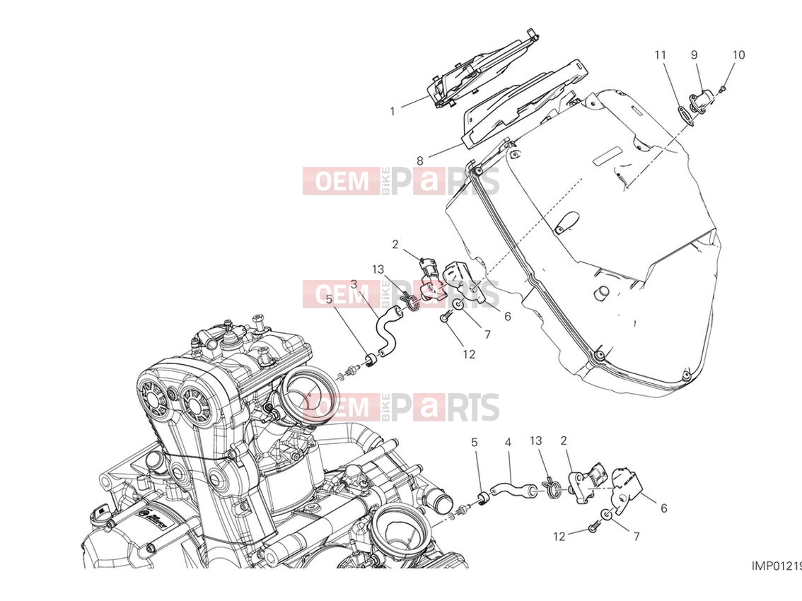 DUCATI 2024 Multistrada V2 Engine control unit