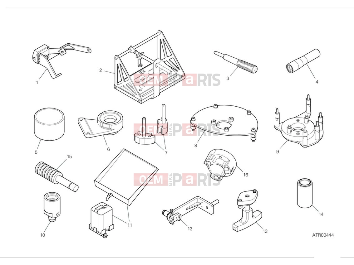 DUCATI 2024 Diavel V4 Workshop service tools