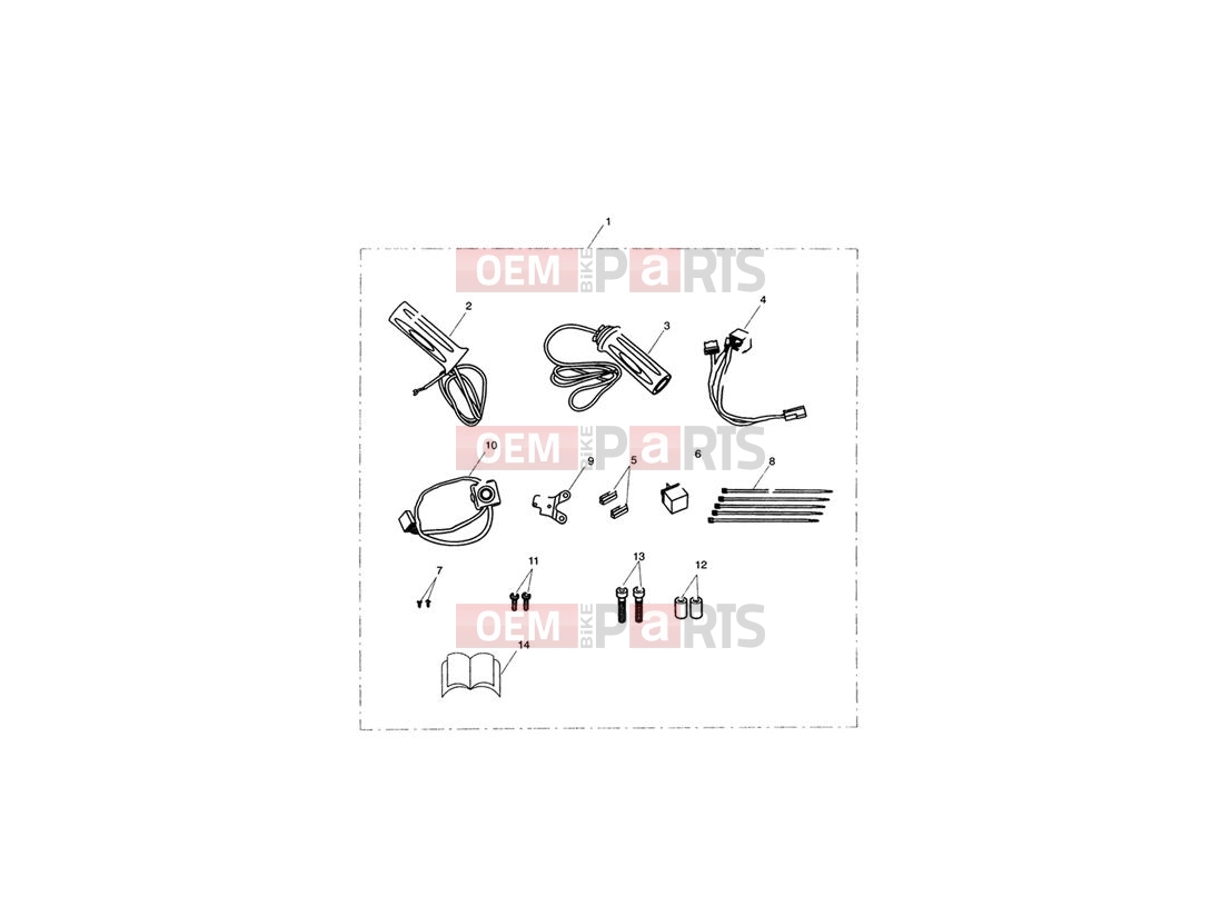 Heated Grip Kit - Triumph THUNDERBIRD 2010