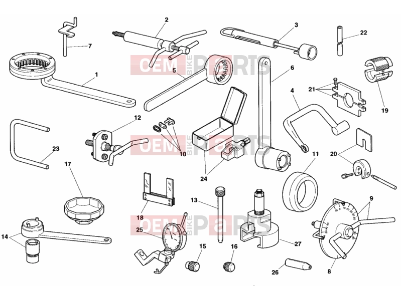 DUCATI 1998 900 SS Final Ed. WORKSHOP SERVICE TOOLS » SPECIAL TOOLS