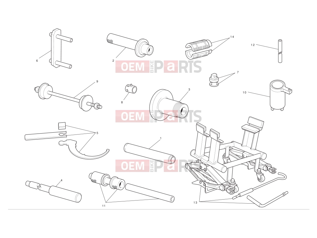 DUCATI 2012 Diavel AMG Workshop service tools 2