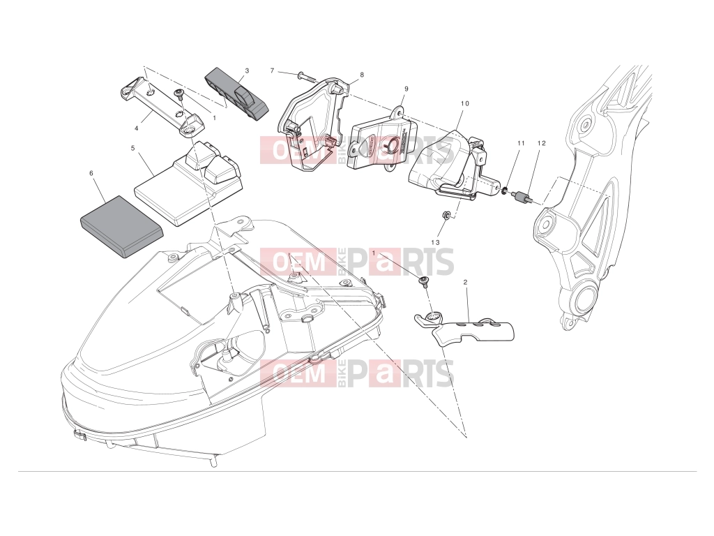 DUCATI 2012 Diavel AMG Electrical system