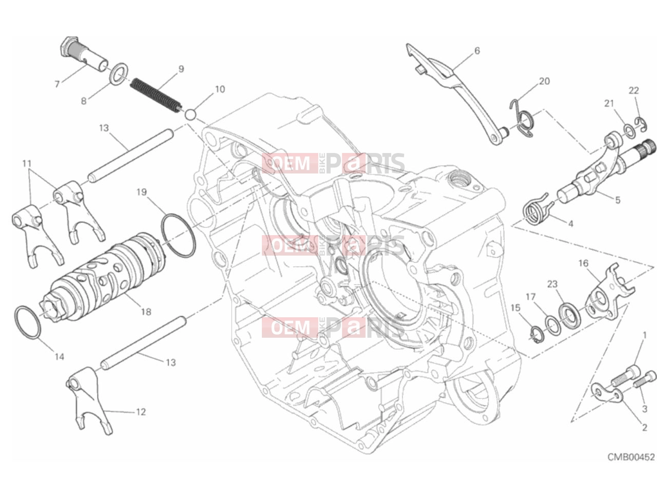 DUCATI 2018 Scrambler Icon SHIFT CAM - FORK