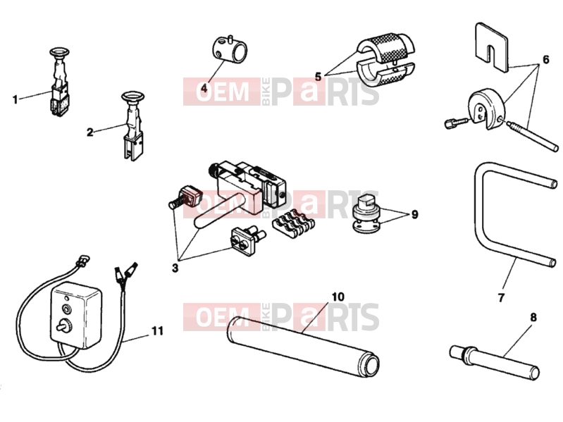 DUCATI 1998 Sporttouring ST2 WORKSHOP SERVICE TOOLS, FRAME » FRAME