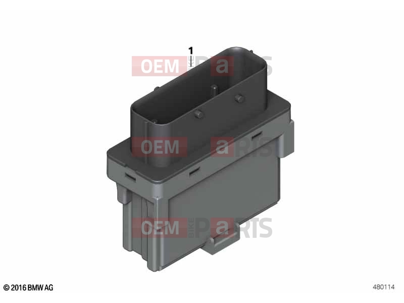 BMW Motorrad BMW 2018 C-Models C 400 X (0C09, 0C19) 61 | Basic module, satellite | Basic module, satellite