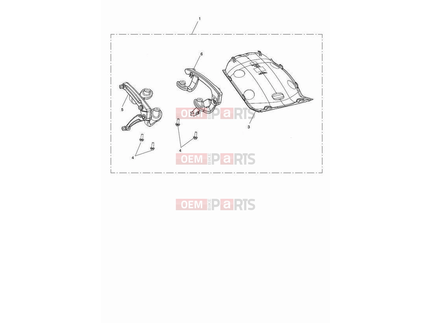 Triumph 2023 Rocket 3 R Pannier mount kit