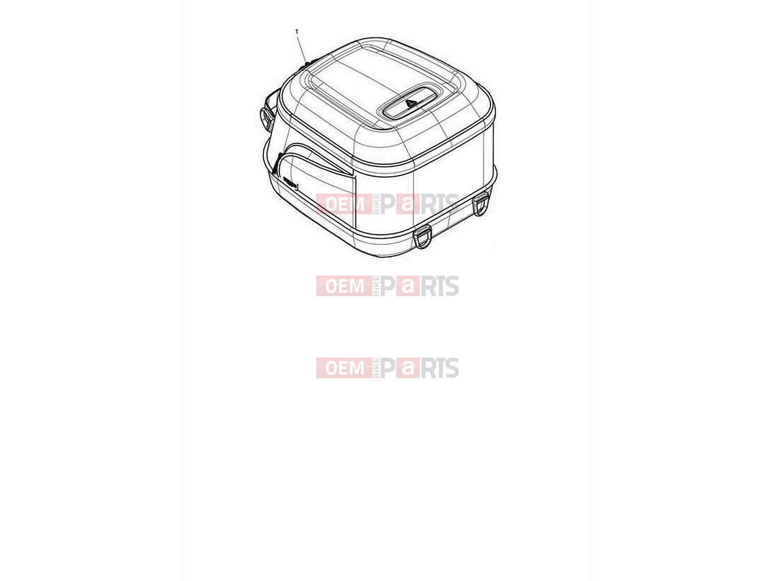 Triumph 2023 Rocket 3 R 12 L tail pack