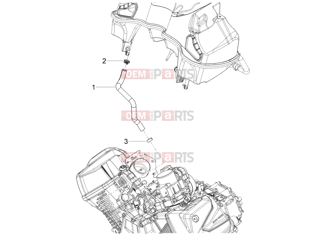 MOTOGUZZI V100 Mandello S E5+ (EU) Engine » Blow-by system