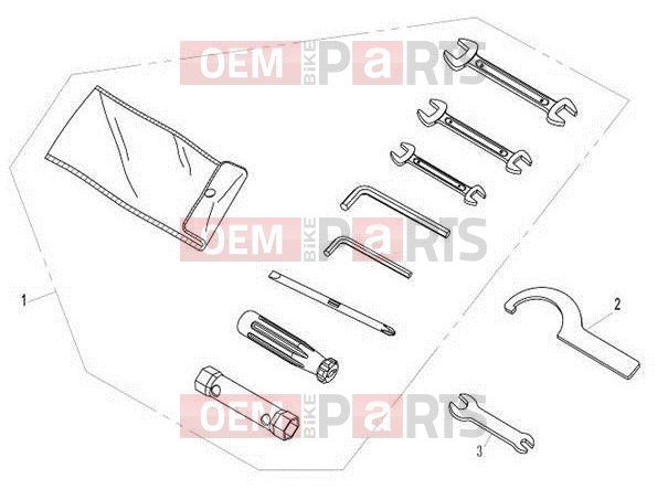 CFMOTO 2012 UTV UFORCE 600 (CF600-5) TOOLS