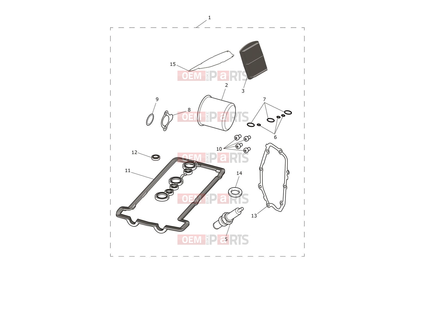 Triumph 2026 Trident 800 Engine Service Kits