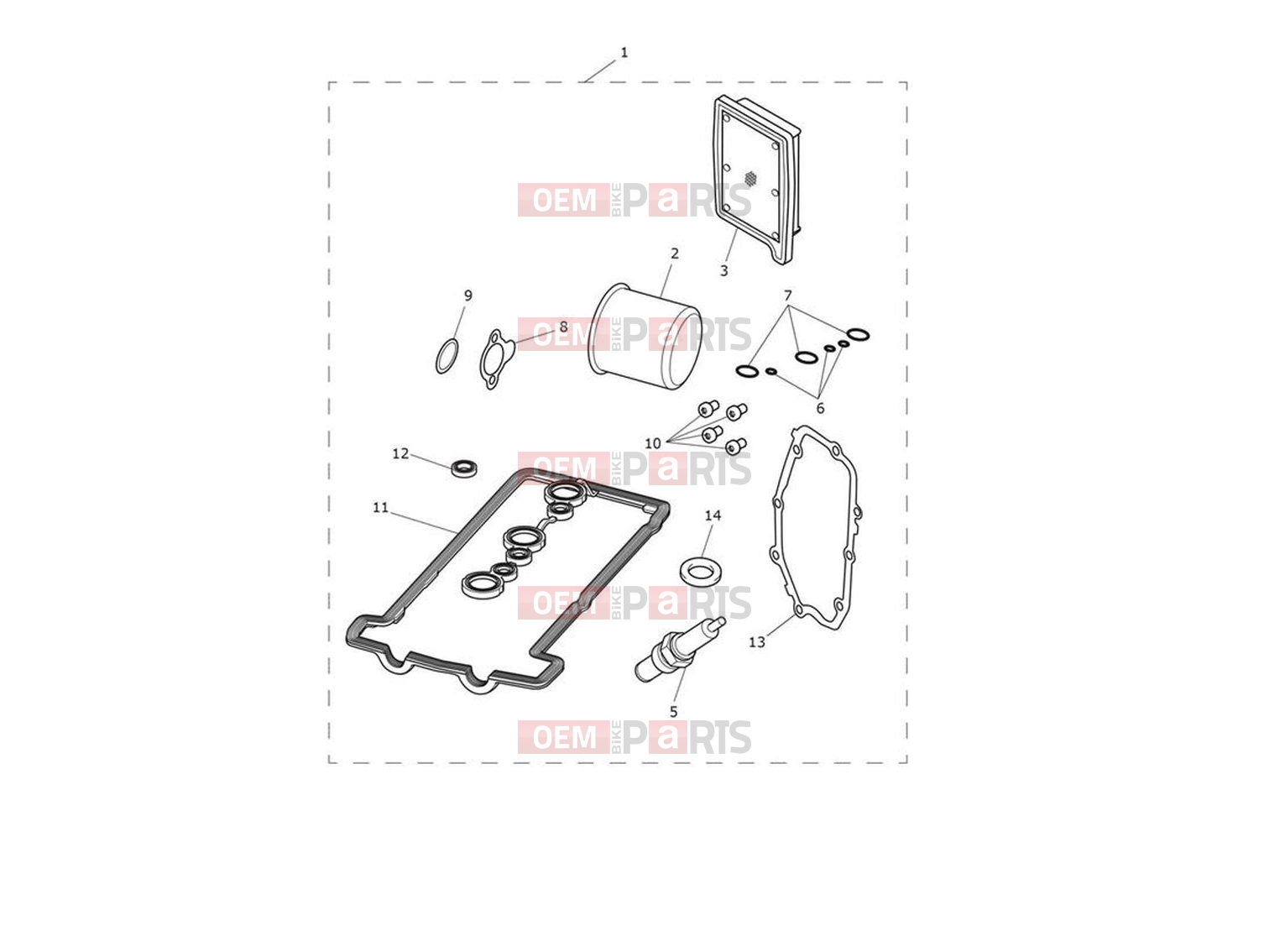 Triumph 2024 Trident 660 Engine Service Kits