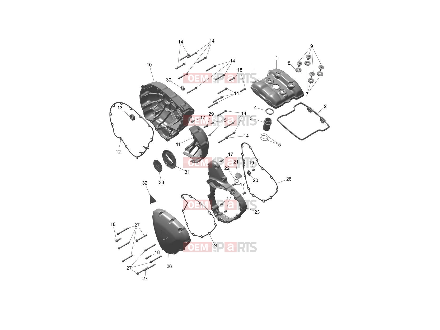 Triumph 2025 Speed 400 Engine Covers