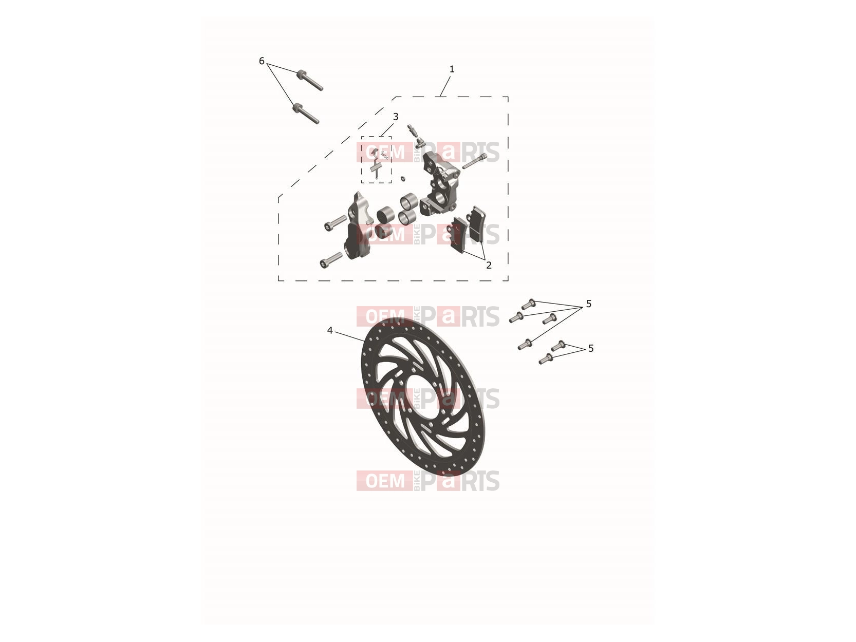 Triumph 2026 THRUXTON 400 Front Caliper & Disc