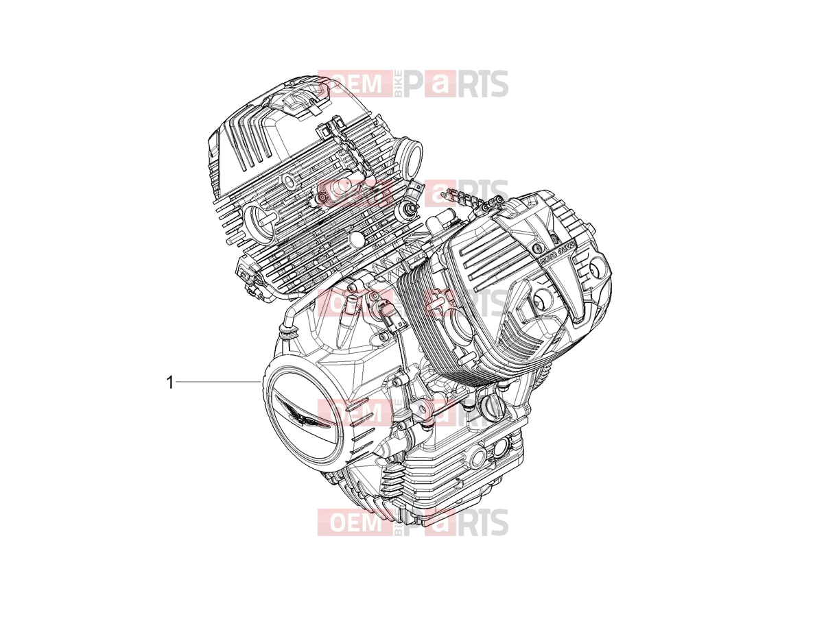 Engine » Engine-Completing part-Lever - Motoguzzi V85 TT (EU) 2026