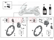 BMW Motorrad BMW 2011 C-Models C 650 GT (0133, 0134) Brake service