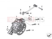 BMW Motorrad BMW 2011 C-Models C 650 GT (0133, 0134) Oil pump