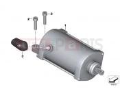 BMW Motorrad BMW 2011 C-Models C 650 GT (0133, 0134) Starter