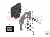 BMW Motorrad BMW 2011 C-Models C 650 GT (0133, 0134) Control unit for BMS-E