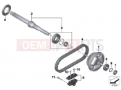 BMW Motorrad BMW 2011 C-Models C 650 GT (0133, 0134) Primary shaft