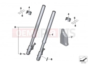 BMW Motorrad BMW 2011 C-Models C 650 GT (0133, 0134) Telescope-fork