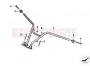 BMW Motorrad BMW 2011 C-Models C 650 GT (0133, 0134) Handlebar