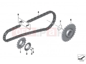 BMW Motorrad BMW 2011 C-Models C 650 GT (0133, 0134) Chain drive