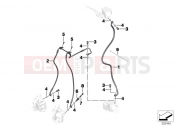 BMW Motorrad BMW 2011 C-Models C 650 GT (0133, 0134) Brake pipe front ABS