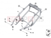 BMW Motorrad BMW 2011 C-Models C 650 GT (0133, 0134) Rear frame