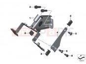 BMW Motorrad BMW 2011 C-Models C 650 GT (0133, 0134) Bracket, ignition and steering lock